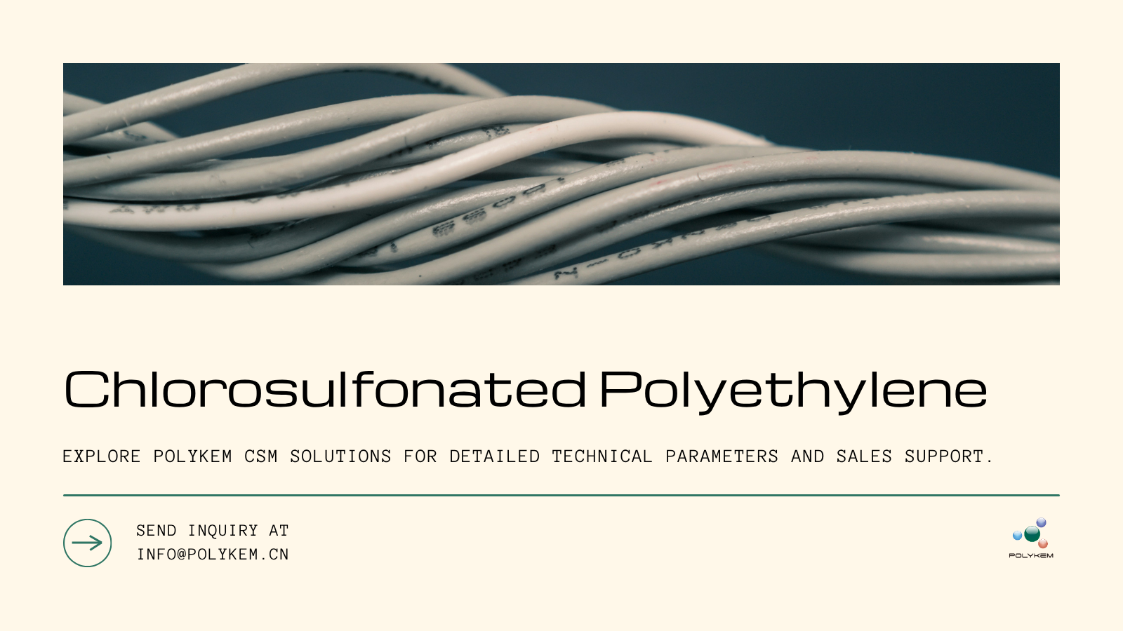 Chlorosulfonated Polyethylene (CSM) - စွမ်းဆောင်ရည်မြင့် elastomers များအတွက်စက်မှုလုပ်ငန်းဖြေရှင်းချက်