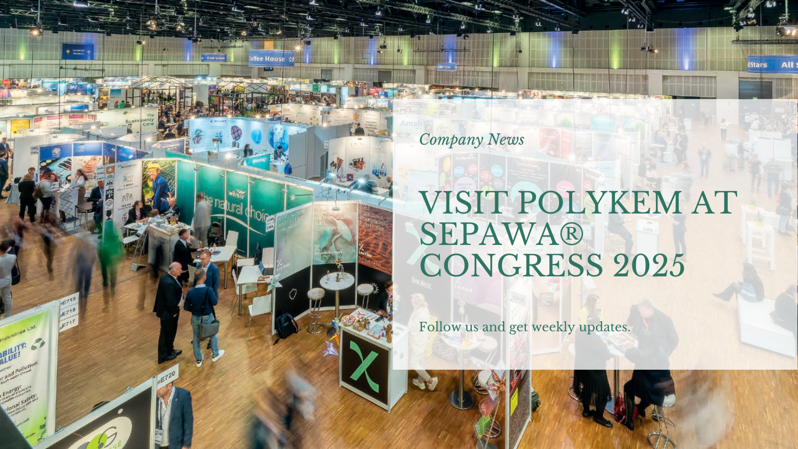 ဘာလင်တွင်Sepawa®ကွန်ဂရက် 2025 တွင် Polykem Booth သို့သွားရောက်ပါ။