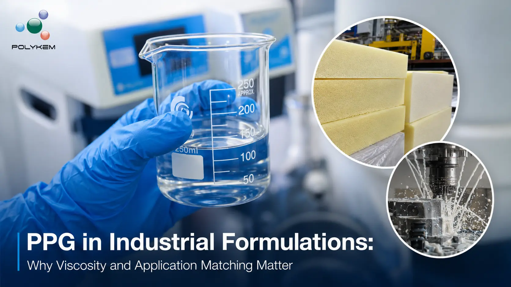 စက်မှုဖော်မြူလာများတွင် PPG- Viscosity နှင့် Application Matching Matter အဘယ်ကြောင့်နည်း