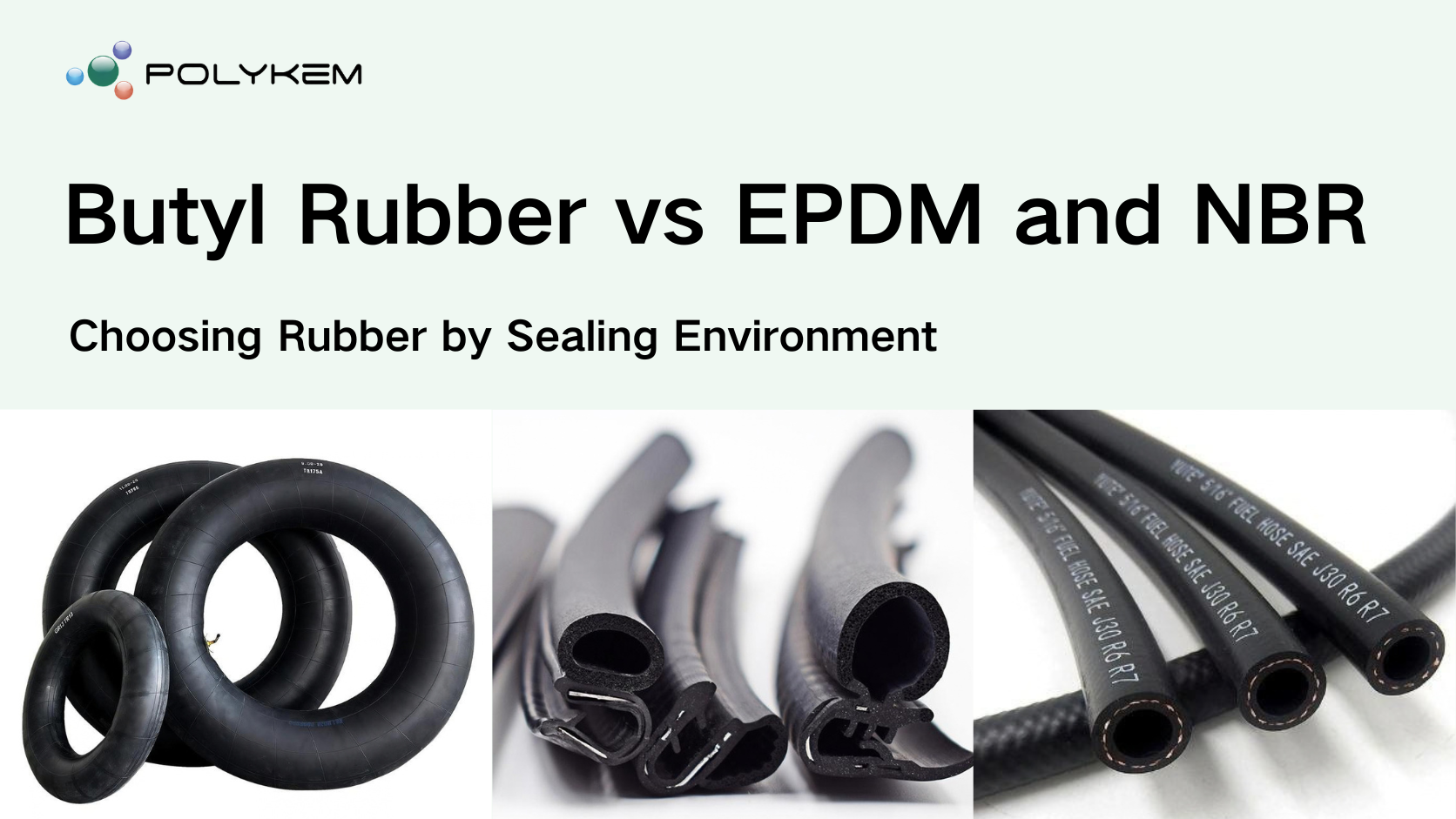 တံဆိပ်ခတ်ခြင်းအတွက် Butyl ရော်ဘာ- EPDM နှင့် NBR တို့နှင့် မည်သို့နှိုင်းယှဉ်သနည်း။